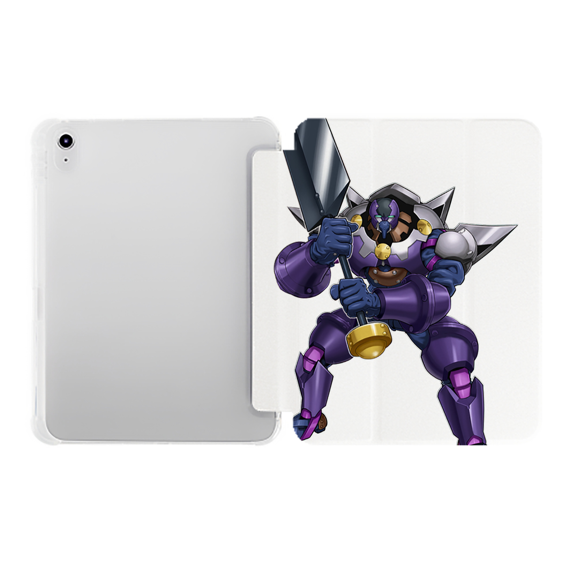 （画像用） 遊☆戯☆王 Yu-Gi-Oh! IPad ケース ペン収納付き 三つ折りスタンド PUレザー×シリコン 対応機種9.5/10.5/10.9インチ